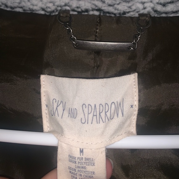 Sky and Sparrow Grey Teddy Jacket - Picture 4 of 6